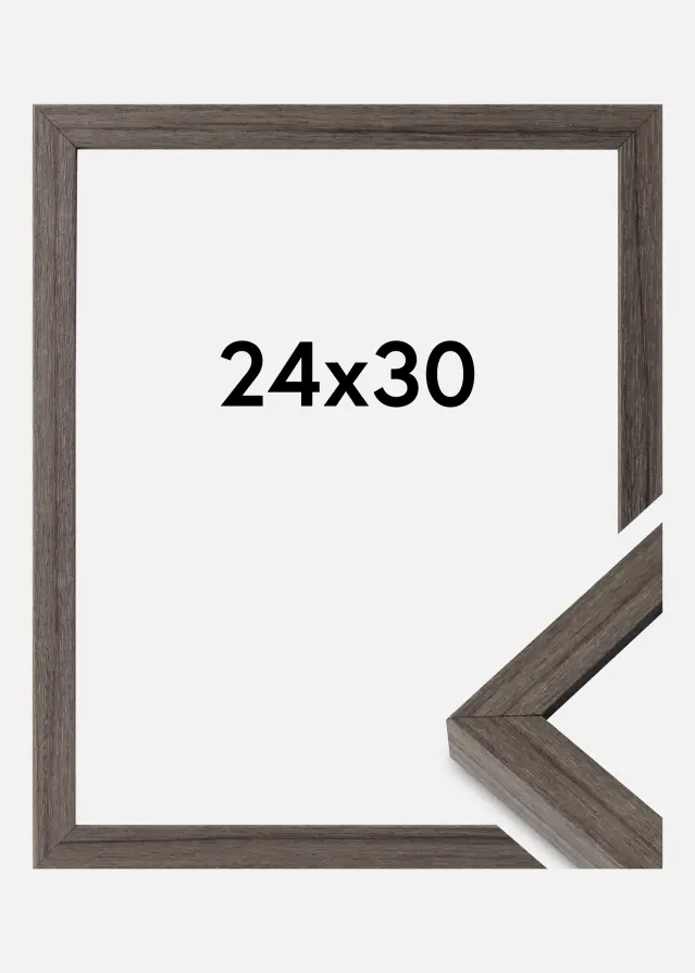 Ram Hermes Akrylglas Grey Oak 24x30 cm