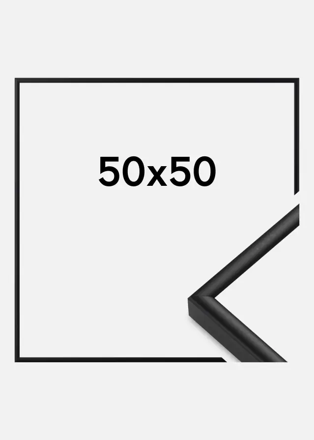 Ram Nielsen Premium Classic Matt Svart 50x50 cm
