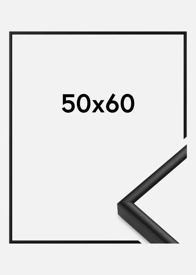 Ram Nielsen Premium Classic Matt Svart 50x60 cm