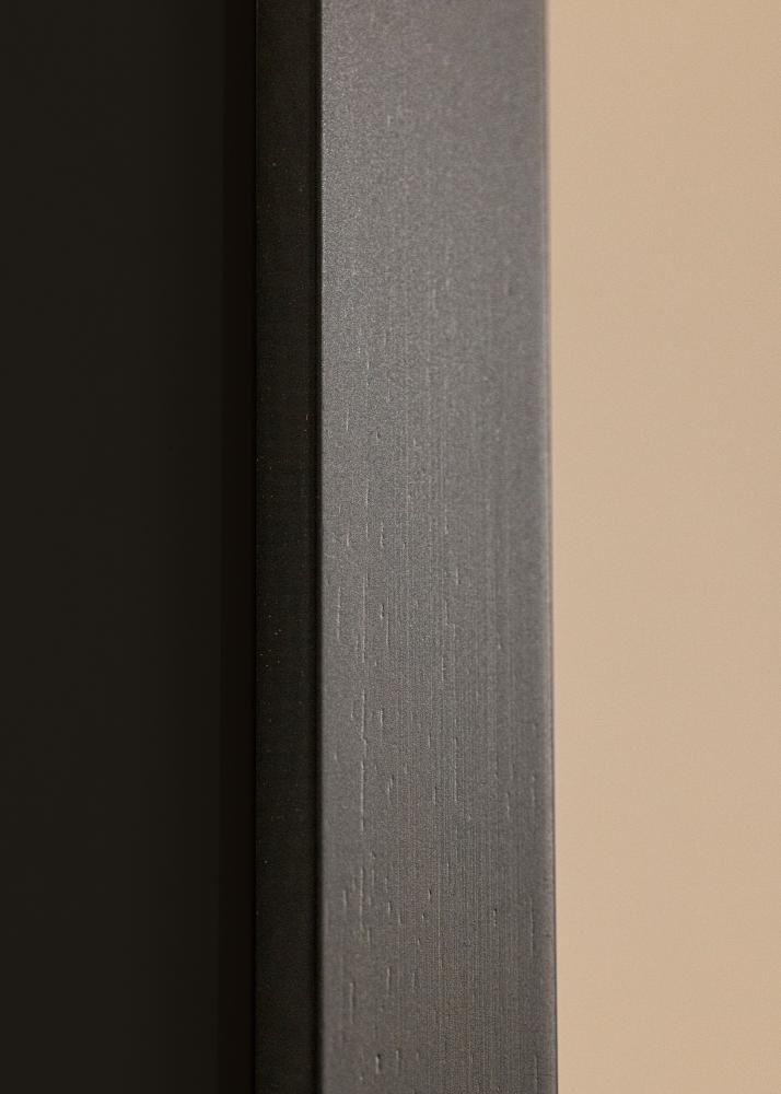 Ram Black Wood 45x60 cm - Passepartout Svart 32x45 cm