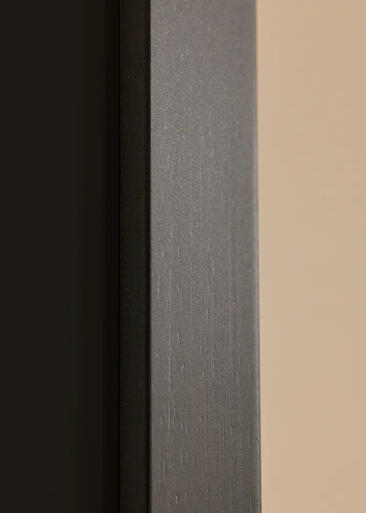 Ram Black Wood 35x50 cm - Passepartout Svart 30x35 cm