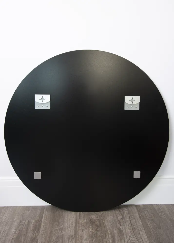 Spegel Premium Cold Grey 100 cm Ø