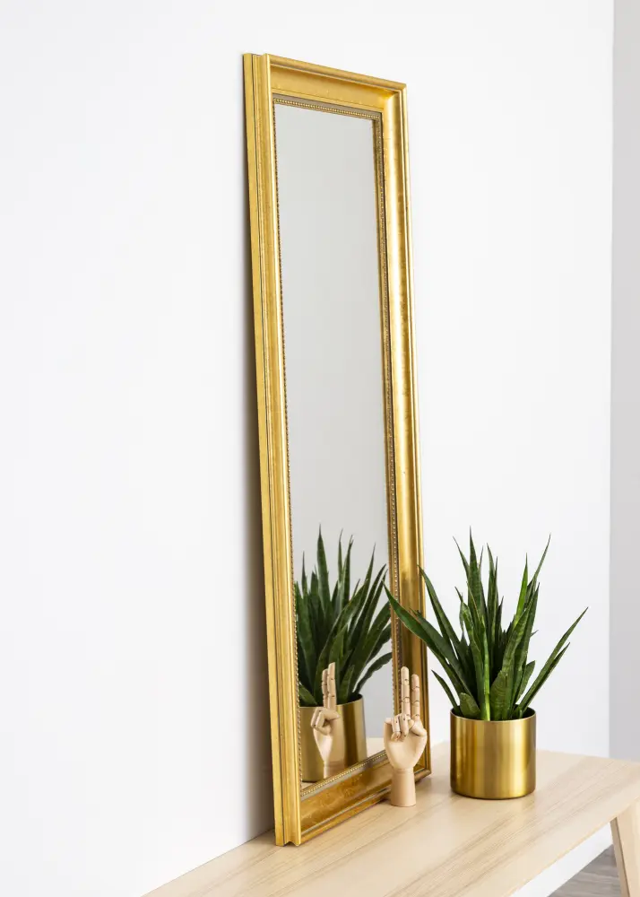 Spegel Baroque Klassisk Guld 57x137 cm