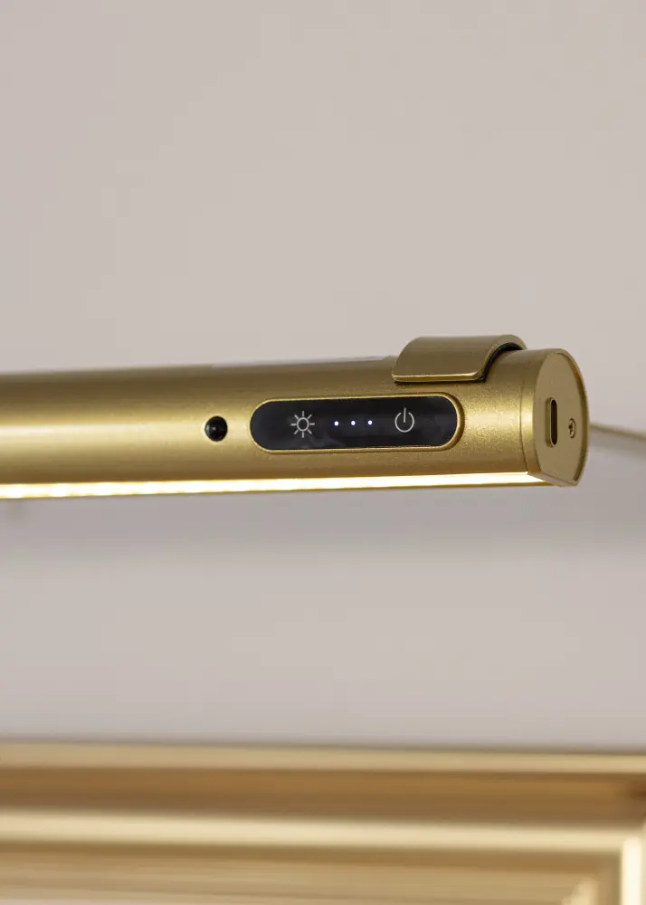 KAILA Brilliance Batteridriven Tavelbelysning 80 cm - Guld