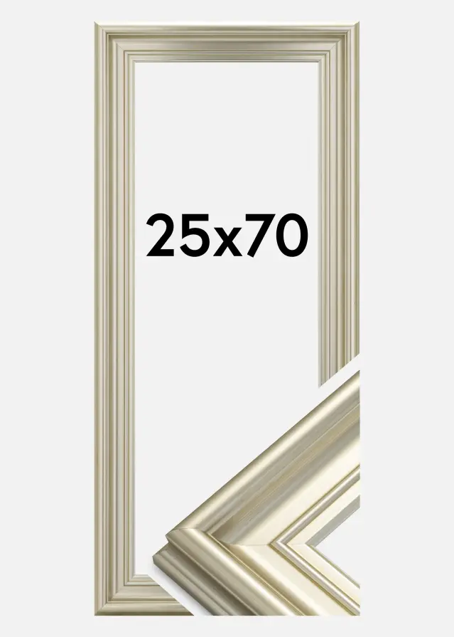 Ram Mora Premium Silver 25x70 cm