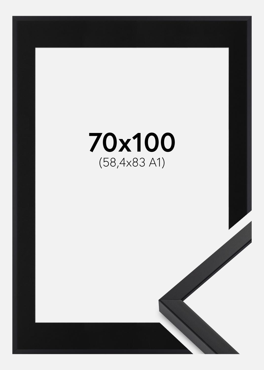 Product Image for Ram E-Line Wide Svart 70x100 cm - Passepartout Svart 59,4x84 cm (A1)
