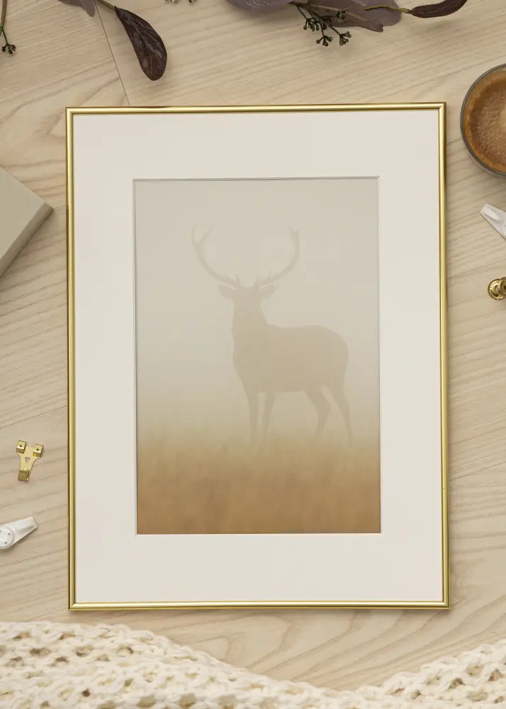 Ram Can-Can Guld 42x59,4 cm (A2)