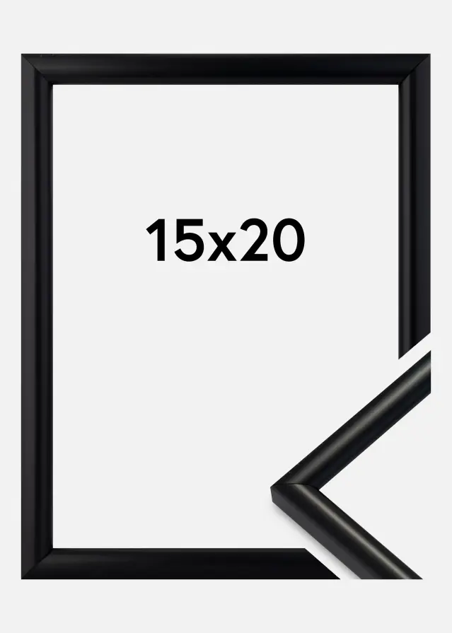 Ram Newline Svart 15x20 cm