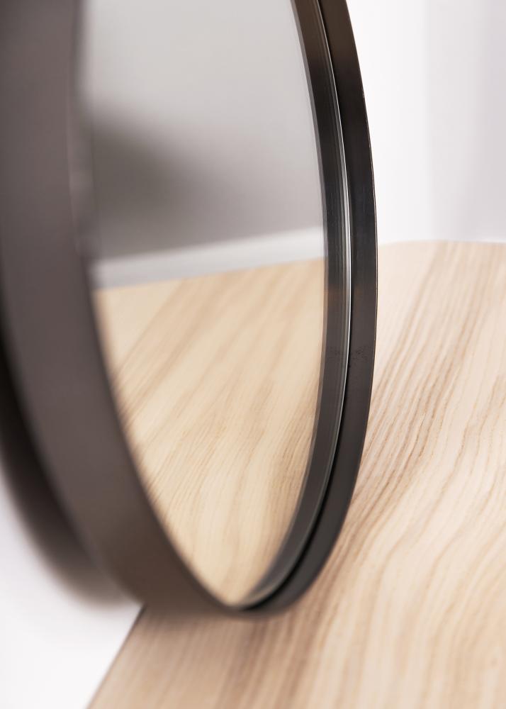 Spegel House Doctor Reflektion Svart 30 cm Ø