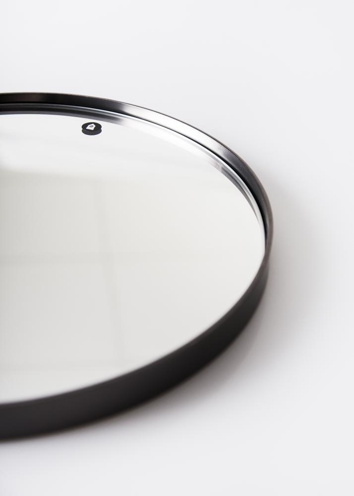 Spegel House Doctor Reflektion Svart 40 cm Ø