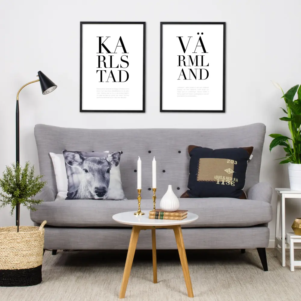 Stad - Karlstad Poster