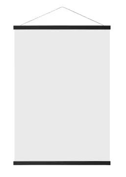 Posterhängare ChiCura Svart Ask - 60 cm