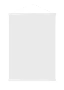 Posterhängare ChiCura Vit Ask - 50 cm