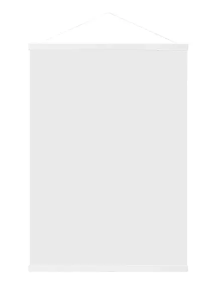 Posterhängare ChiCura Vit Ask - 50 cm