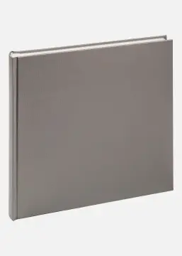 Beyond Album Grå - 22,5x24 cm (40 Vita sidor / 20 blad)