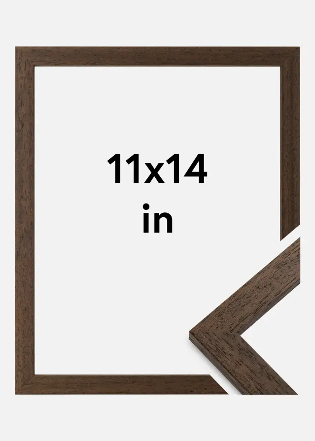 Ram Brown Wood 11x14 inches (27,94x35,56 cm)
