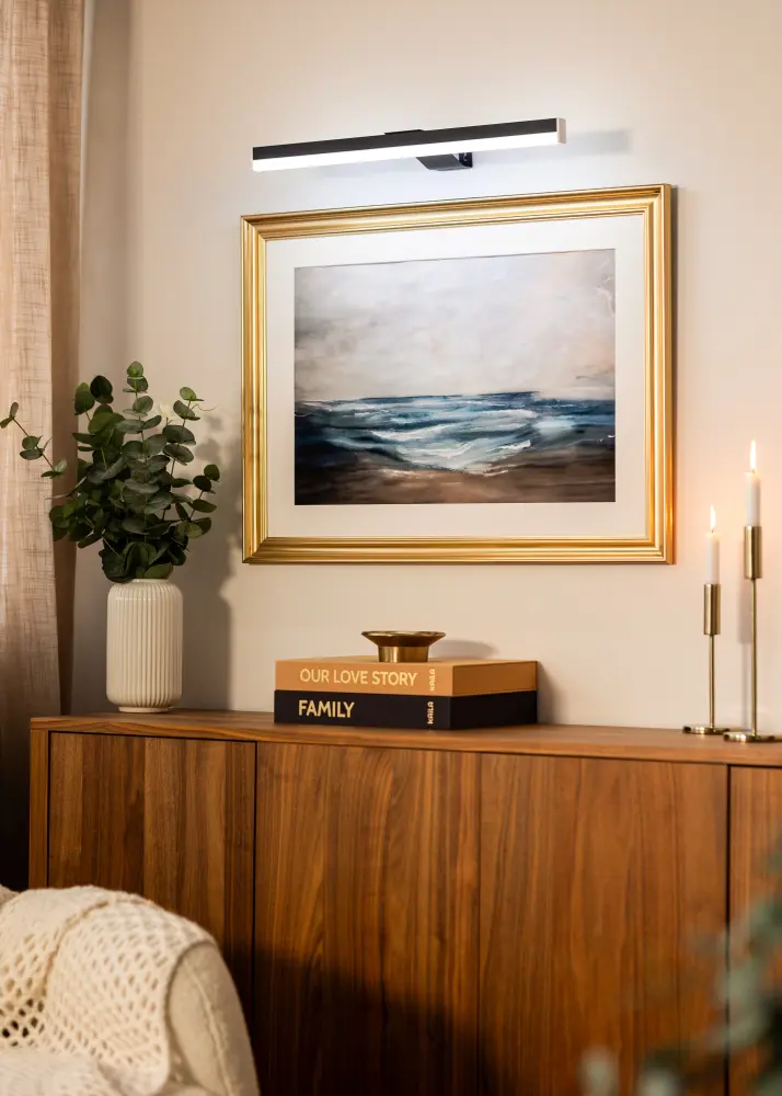 KAILA Radiate Batteridriven Tavelbelysning 55 cm - Svart