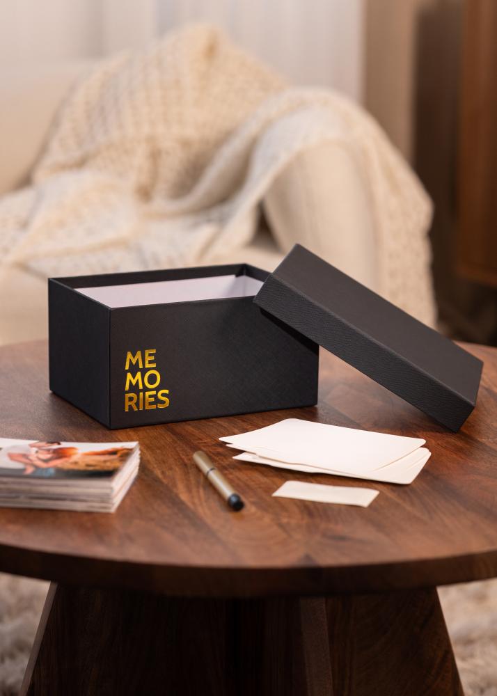 KAILA MEMORIES Fotobox (700 bilder i 10x15 cm) - Svart