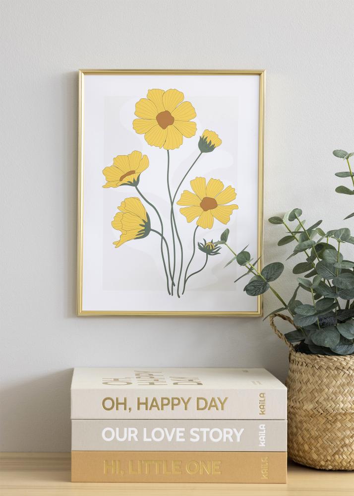 Ram Hipster Guld 40x60 cm