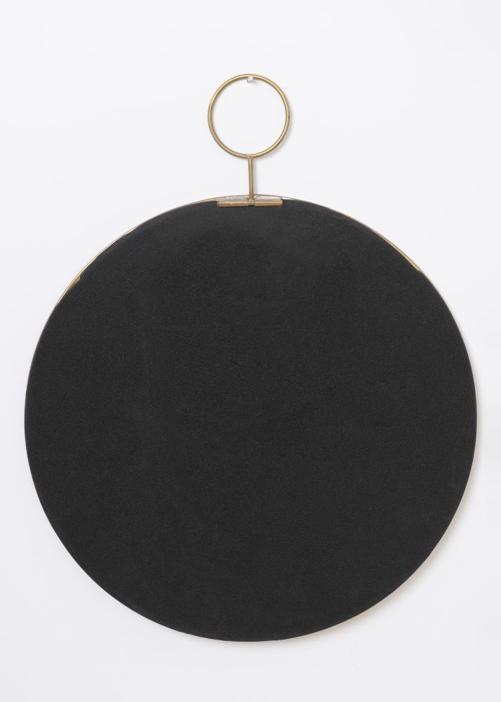 Spegel House Doctor The Loop Mässing 38 cm Ø