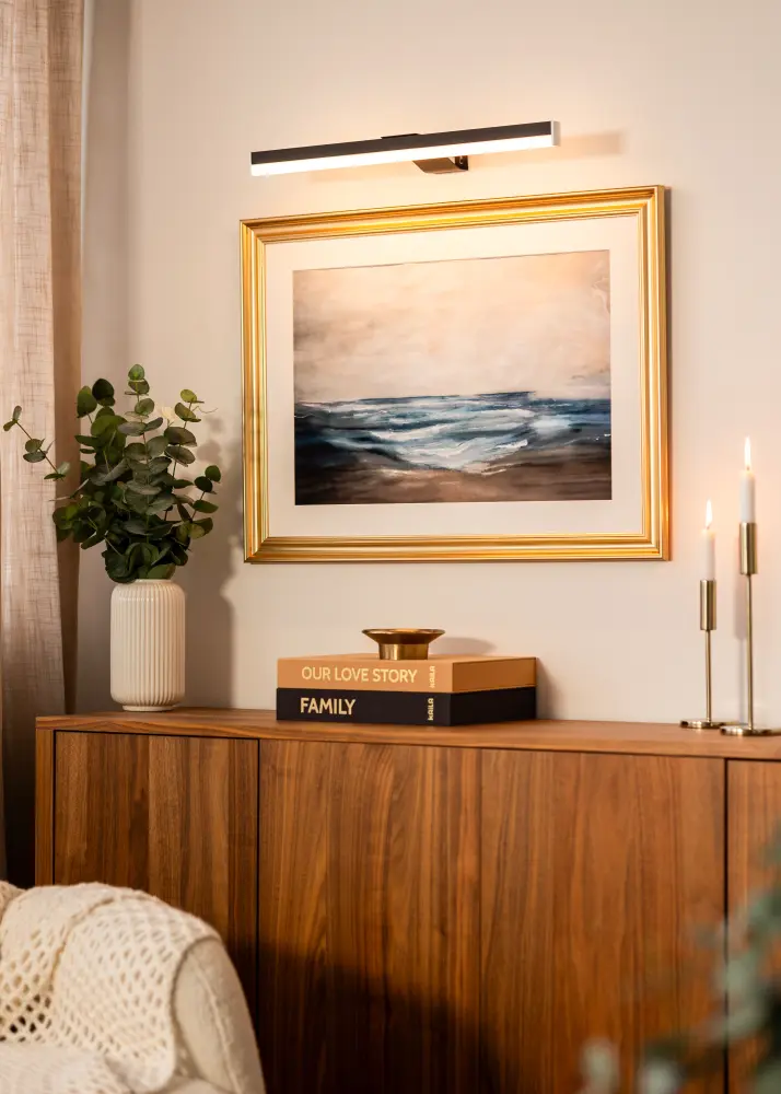 KAILA Radiate Batteridriven Tavelbelysning 55 cm - Svart