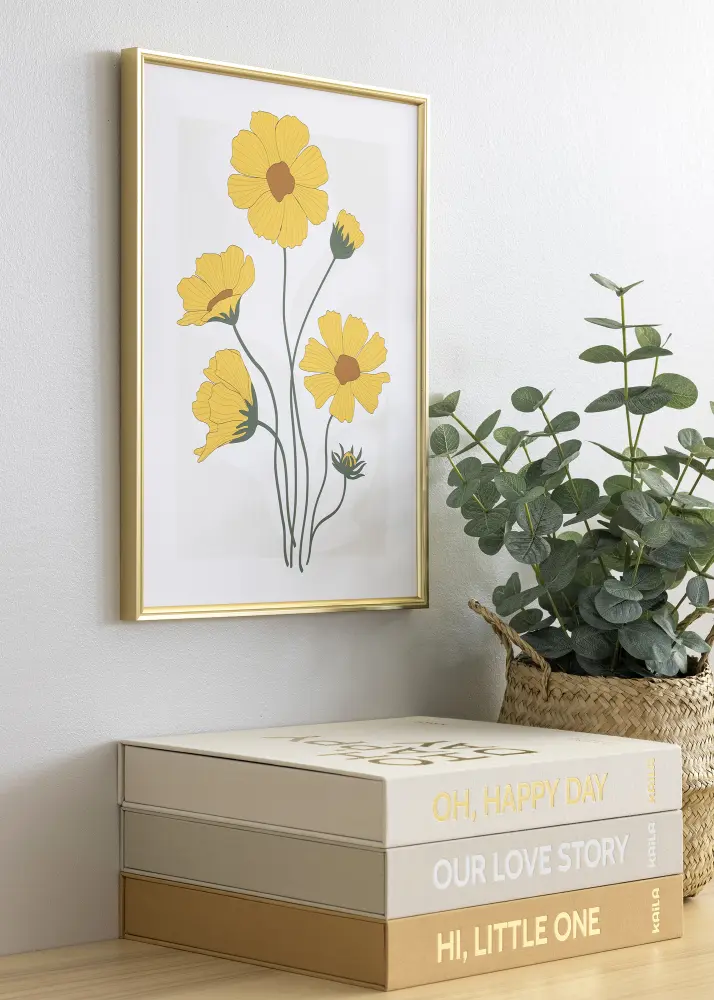 Ram Hipster Guld 59,4x84 cm (A1)