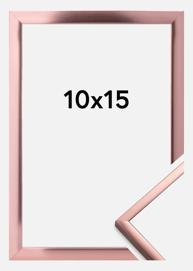 Ram Poster Frame Aluminum Roséguld 10x15 cm