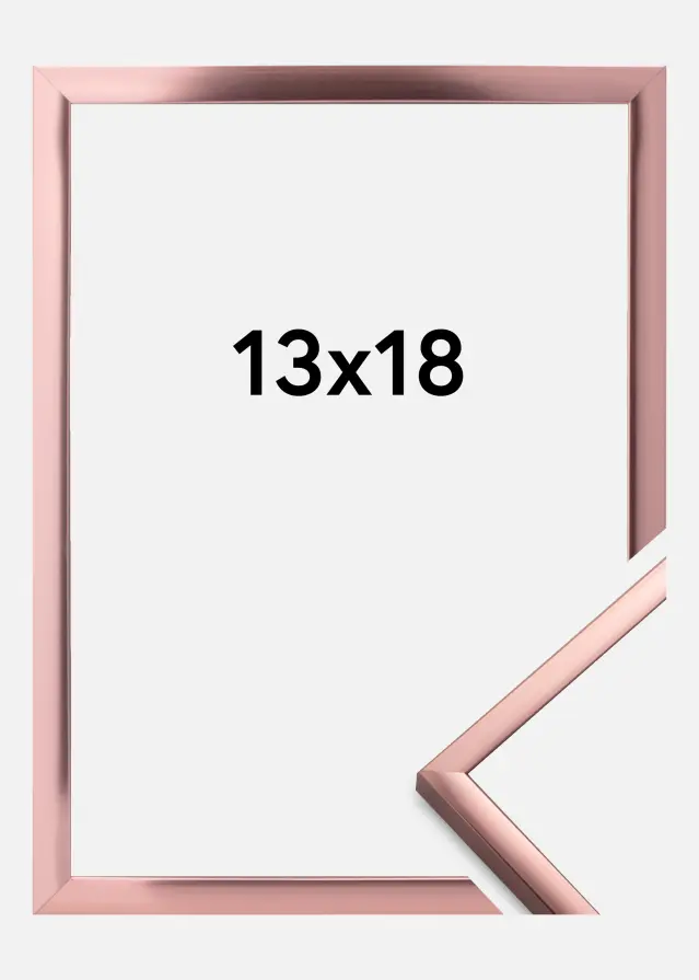 Ram Poster Frame Aluminum Roséguld 13x18 cm