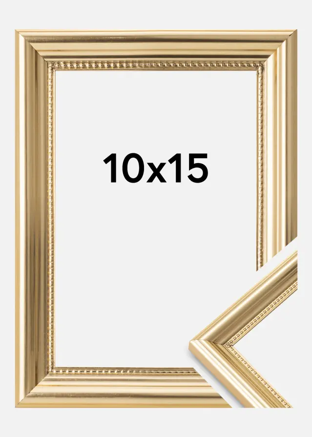 Ram Gala Akrylglas Guld 10x15 cm