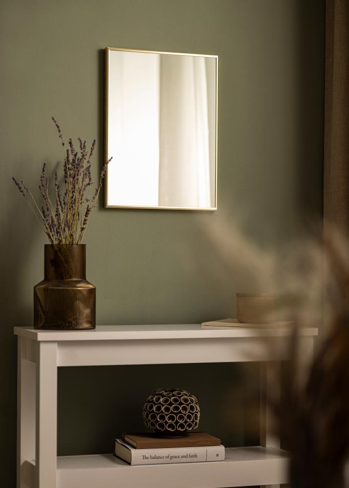 Spegel Köpenhamn Guld - Egna mått