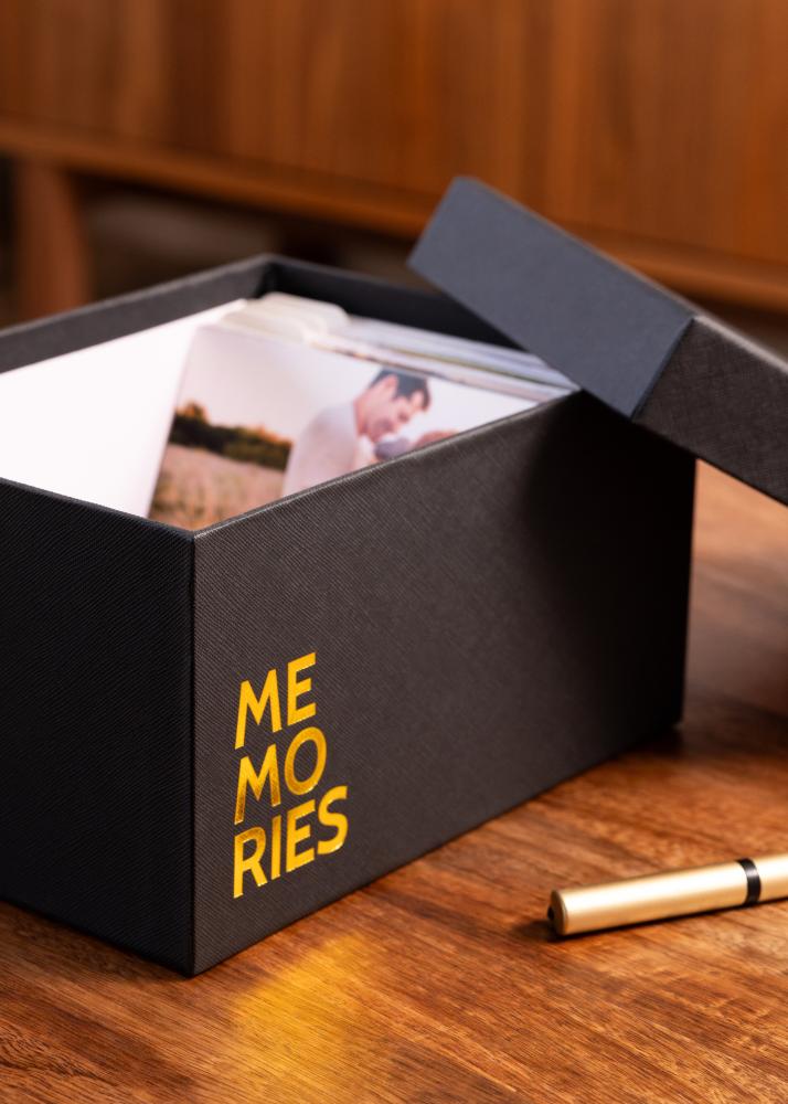 KAILA MEMORIES Fotobox (700 bilder i 10x15 cm) - Svart