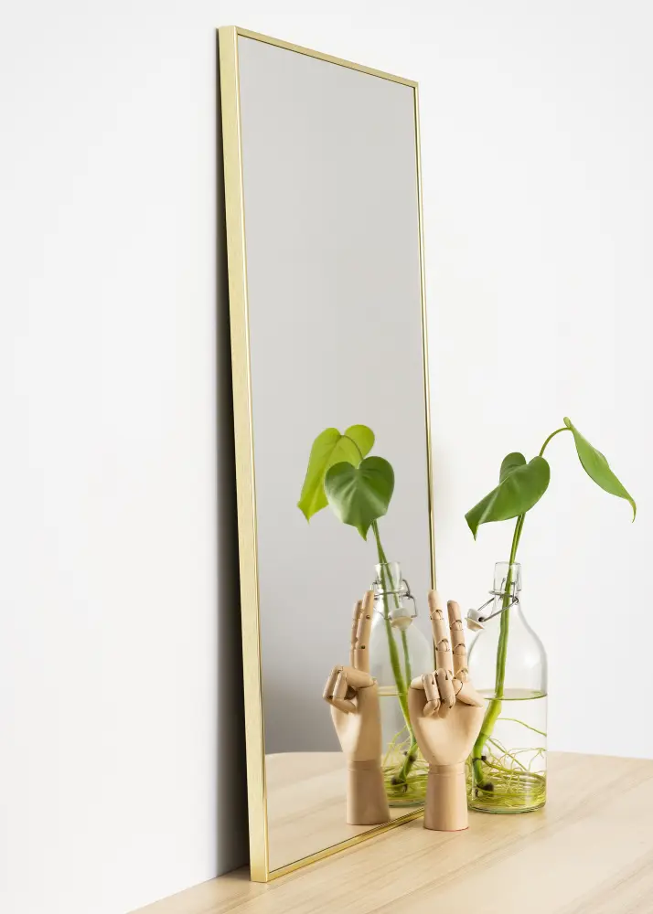 Spegel Narrow Guld 40,5x80,5 cm