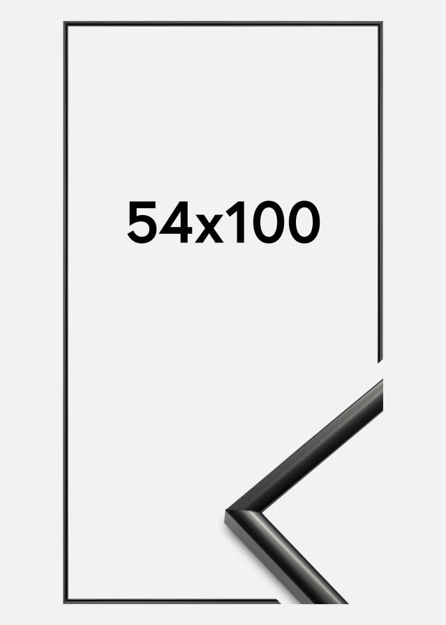 Ram New Lifestyle Akrylglas Svart 54x100 cm