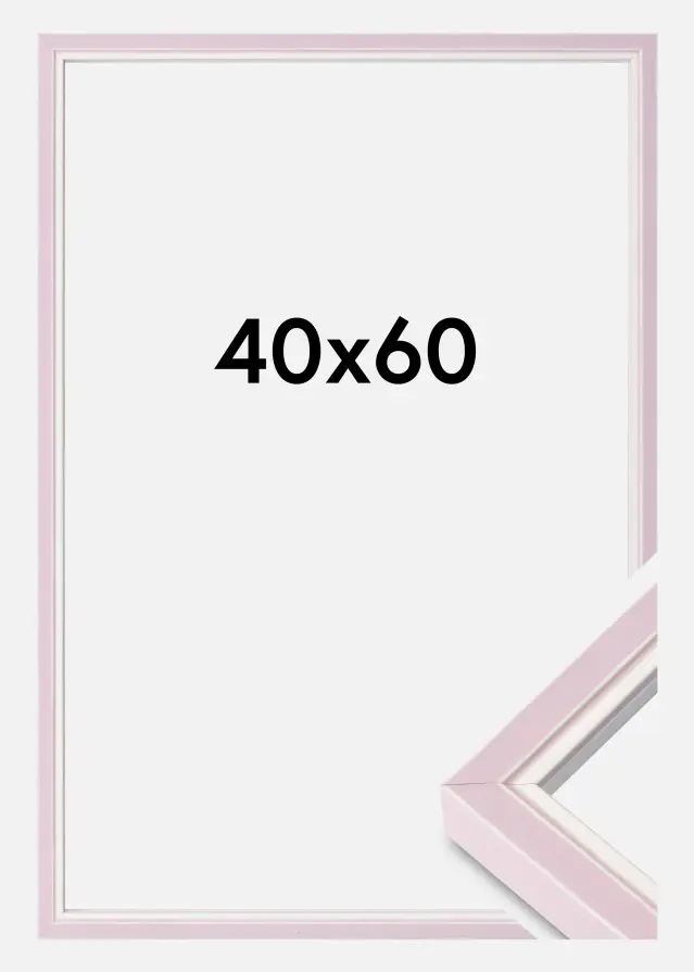 Ram Diana Akrylglas Pink 40x60 cm