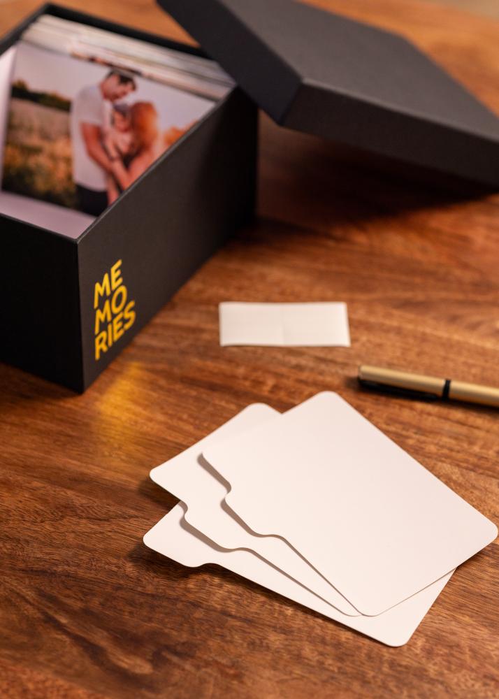 KAILA MEMORIES Fotobox (700 bilder i 10x15 cm) - Svart