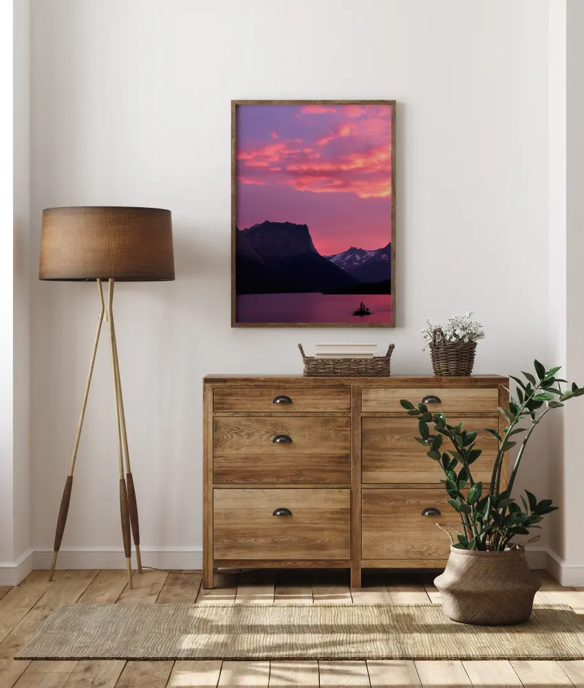 Purple Night Poster