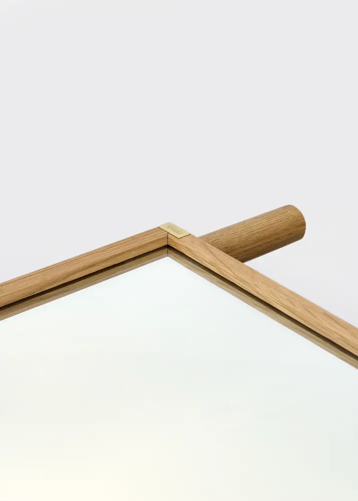 Golvspegel Ek 53x188 cm