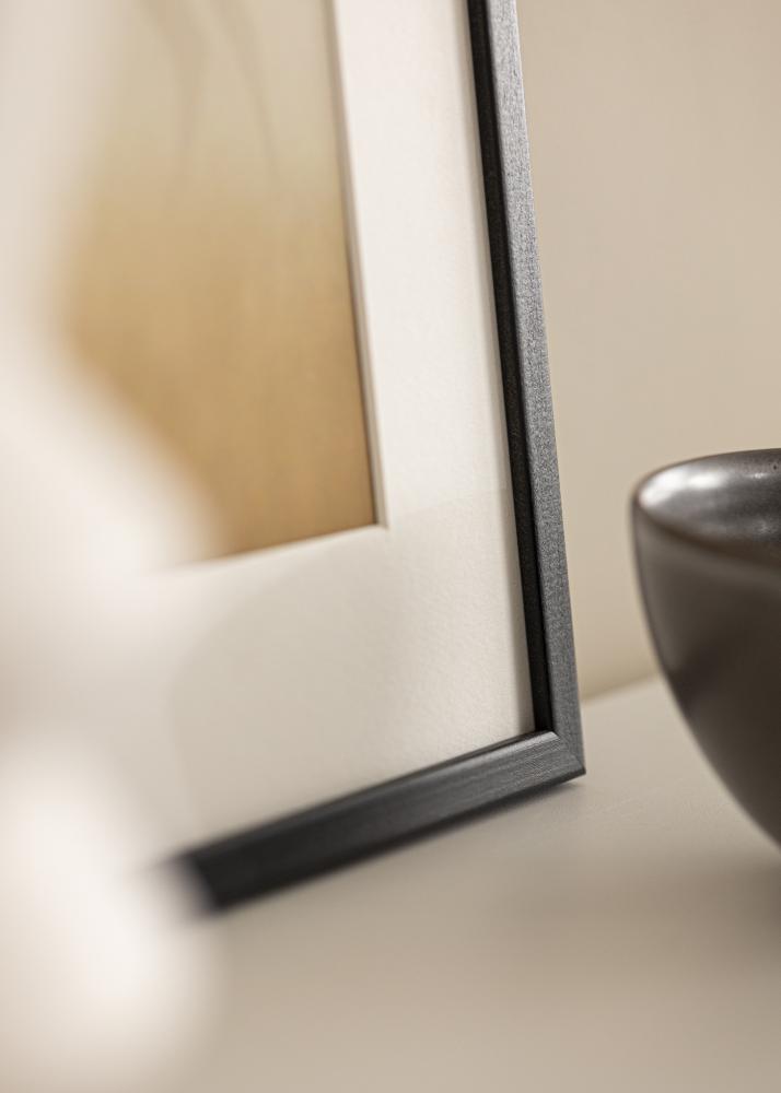 Ram Kaspar Akrylglas Svart 25x70 cm