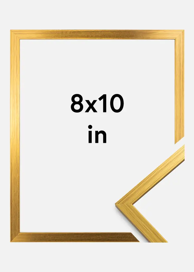 Ram Edsbyn Guld 8x10 inches (20,32x25,4 cm)