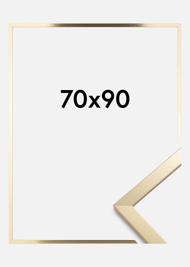 Ram Trendy Akrylglas Guld 70x90 cm