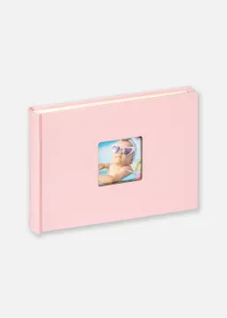 Fun Babyalbum Rosa - 22x16 cm (40 Vita sidor/20 blad)