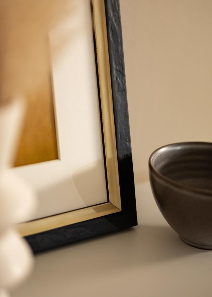 Ram Leonie Svart - Valfri Storlek