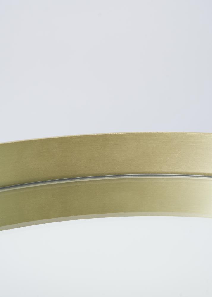 Spegel Mässing 40 cm Ø