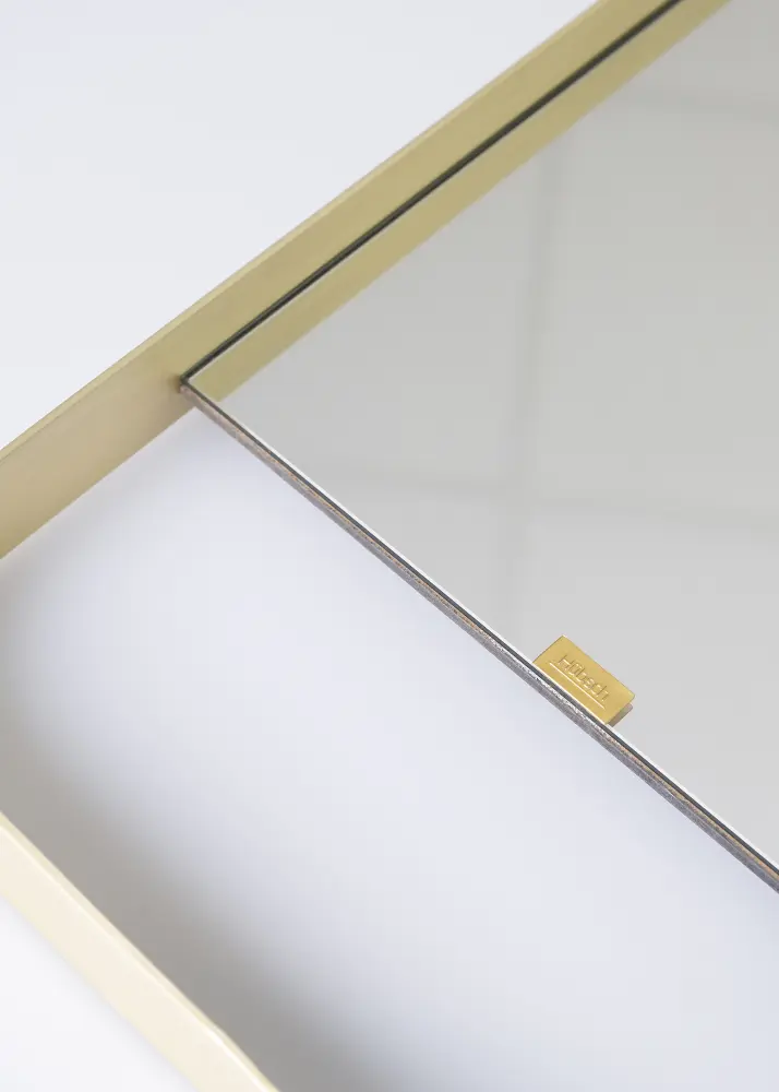 Spegel Frame Mässing 31x76 cm