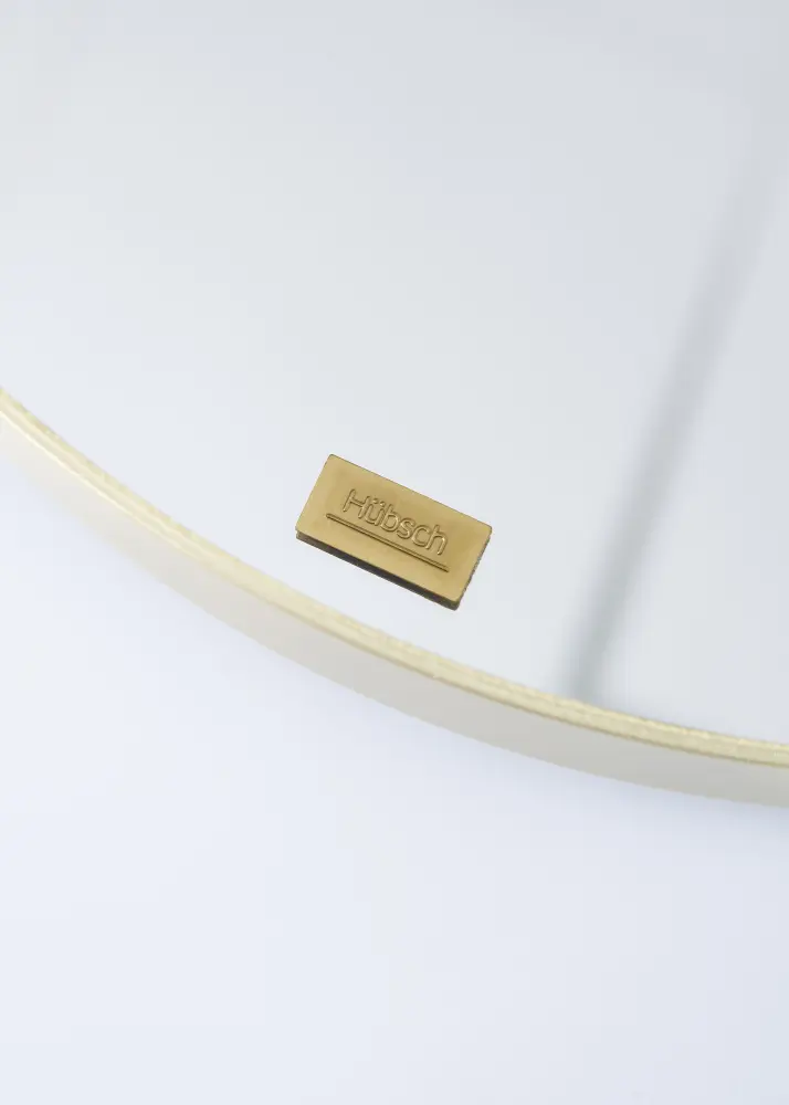 Spegel Mässing 40 cm Ø