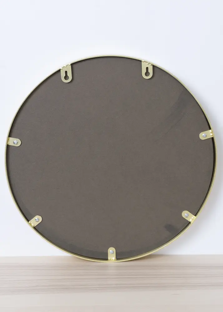 Spegel Mässing 40 cm Ø