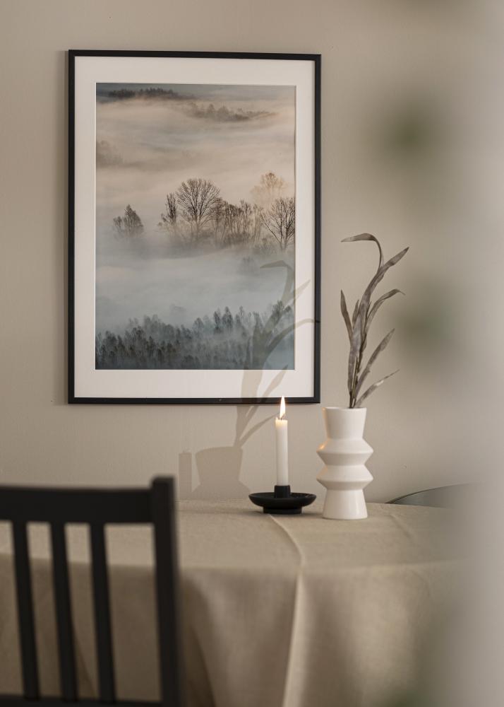 Ram Kaspar Akrylglas Svart 25x70 cm