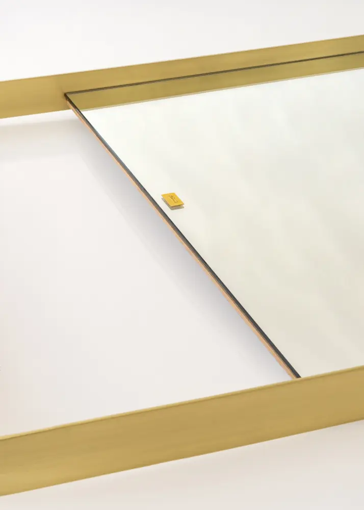 Spegel Frame Mässing 60x152 cm