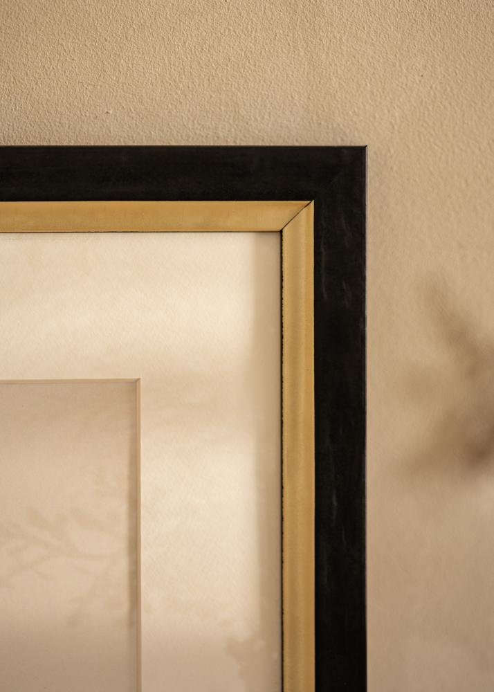 Ram Leonie Svart - Valfri Storlek