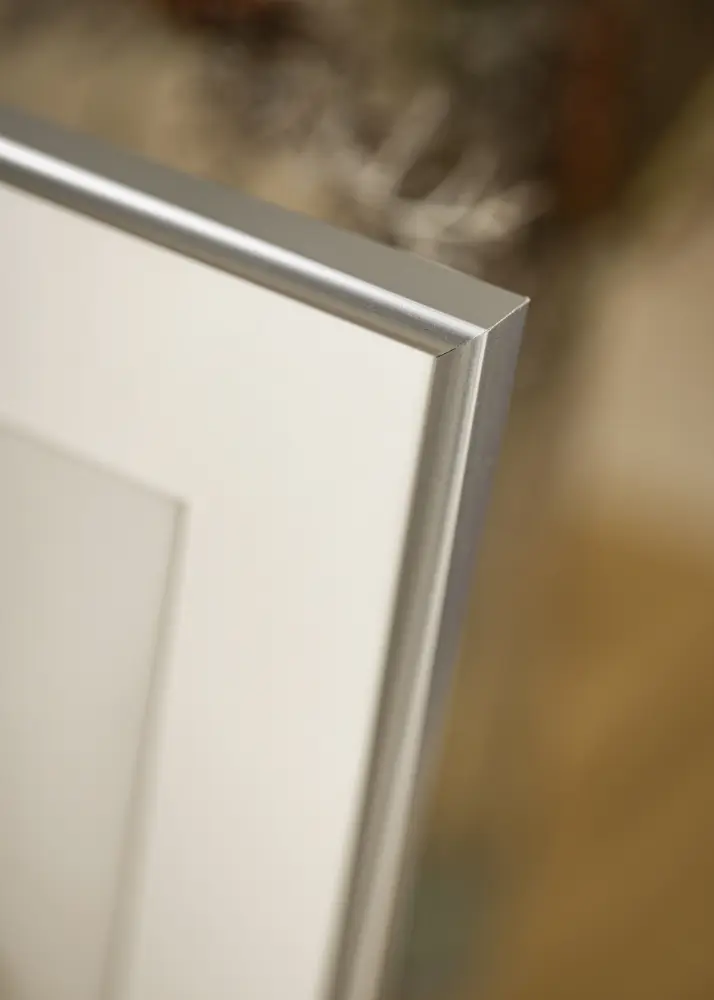 Ram Victoria Silver 30x40 cm - Passepartout Vit 21x29,7 cm (A4)